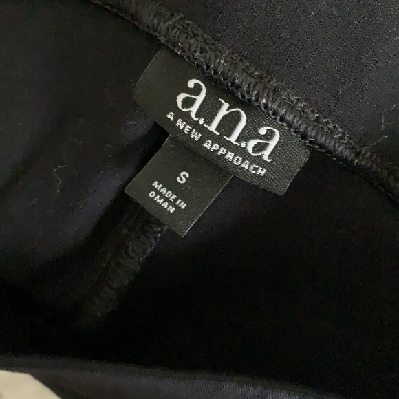 2 A.N.A Black Dressy Leggings - Picture 2 of 3